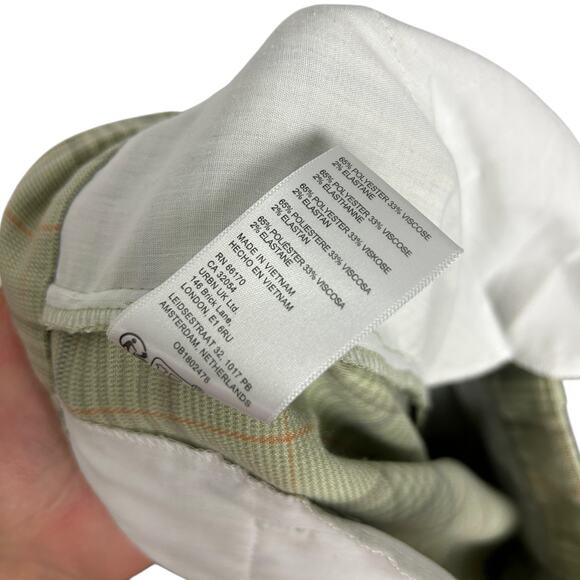 Urban Outfitters Oversized Plaid Tartan Wide Leg Trouser Pants 0 - Picture 7 of 7